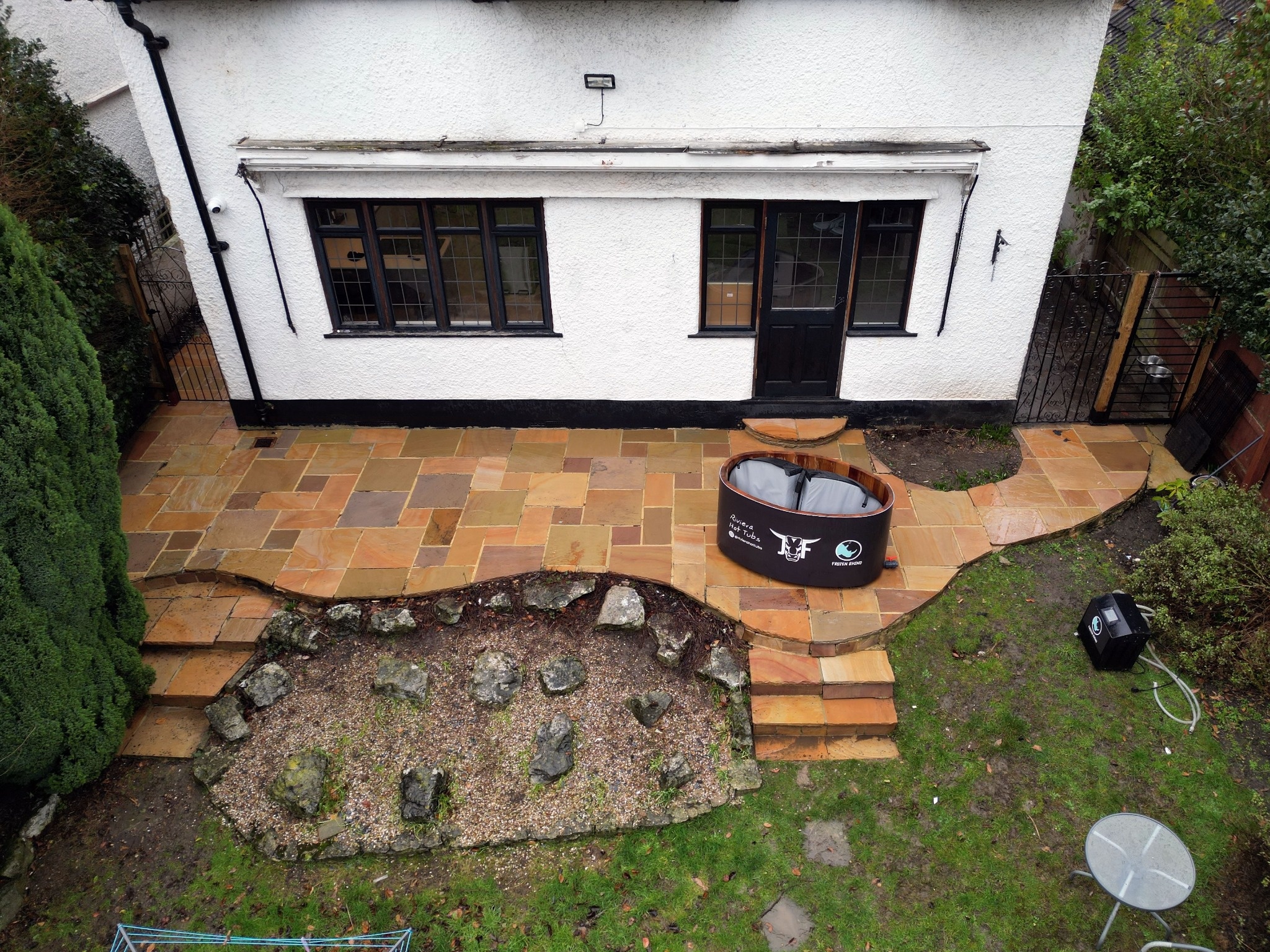 Patio after cleaning by Essex Dream Clean