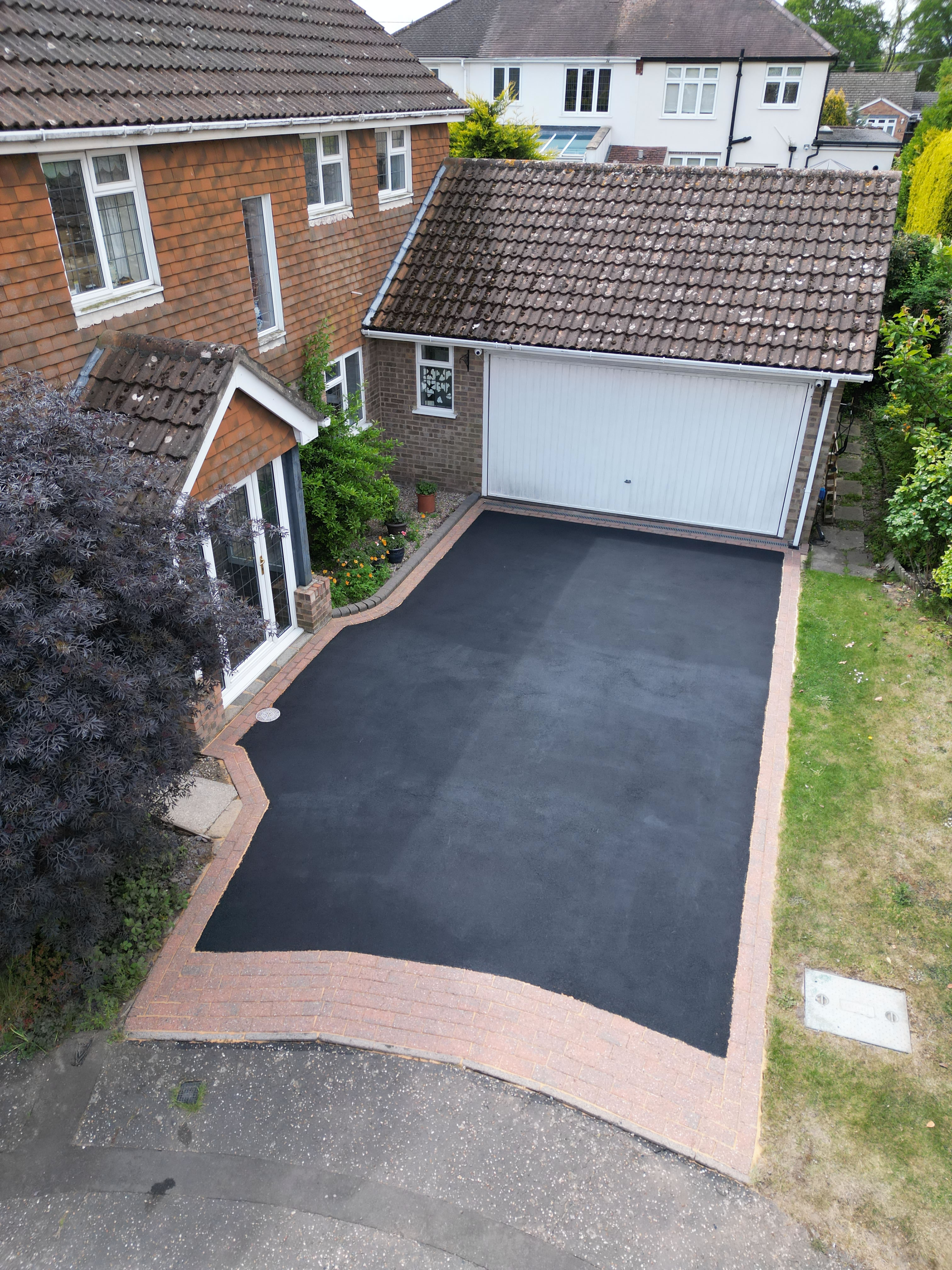 Property exterior after cleaning